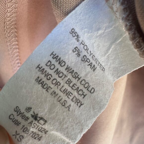 Urium Nude XS Womens Skater Skirt Polyester & Spandex Blend Flared A-Line Design - Picture 3 of 11